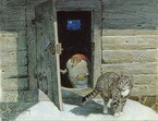 Домовой, Домовой, отправь котиньку домой!